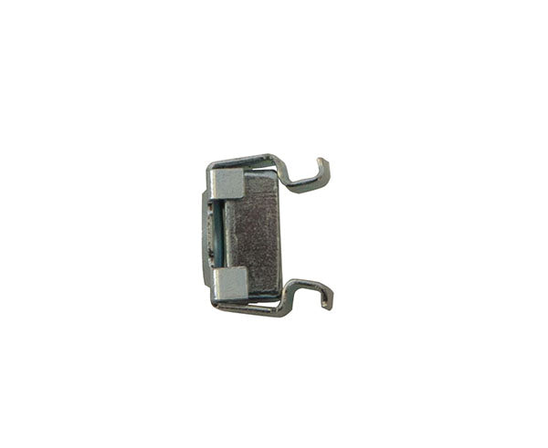 Alternate angle of a 12-24 cage nut latch and clip combination