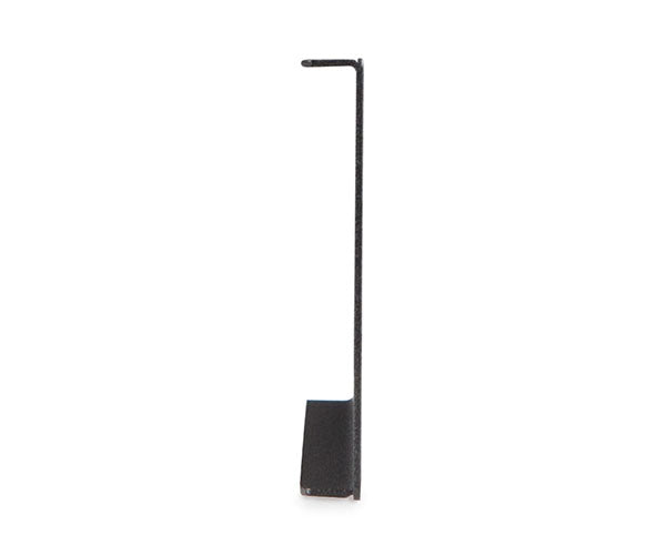 Angled view of 2U Cable Routing Blank highlighting the structure