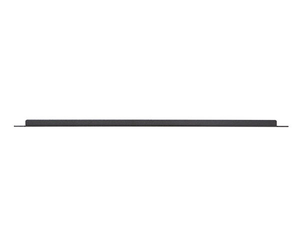 Top view of the 2U Cable Routing Blank