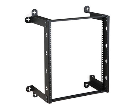 12U V-Line Rack with horizontal support bars
