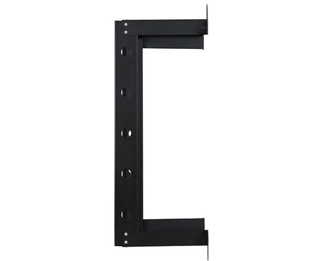 Back view of the 16U V-Line Wall Mount Rack with mounting holes visible