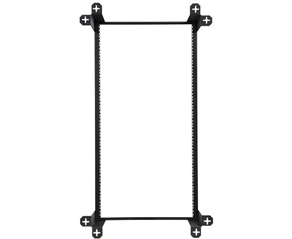 21U V-Line Wall Mount Rack against a white backdrop