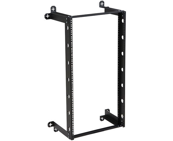 21U V-Line Wall Mount Rack showing wall mounts