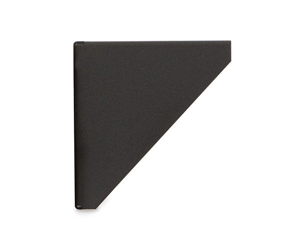 Alternate angle of a 3U Cage Nut V-Rack against a white backdrop