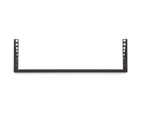 Perspective view of the 3U Cage Nut V-Rack with two visible mounting levels