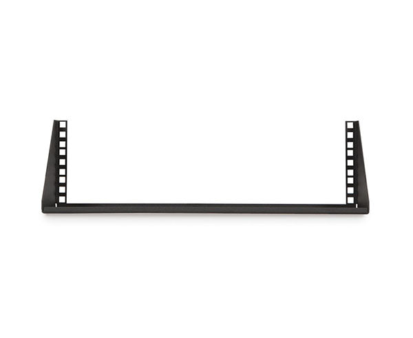 Rear view of the 3U Cage Nut V-Rack with multiple mounting points