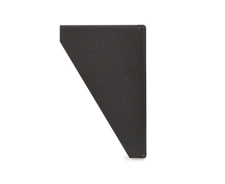 Perspective view of the 2U V-Rack showcasing the triangular support structure