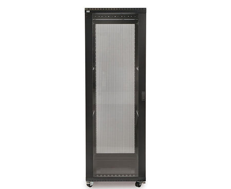 37U LINIER server cabinet with vented front door for airflow