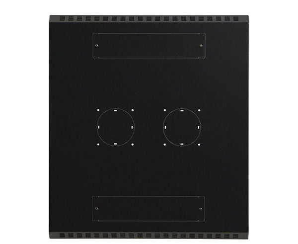 Top panel of the 42U LINIER server cabinet with cable entry points