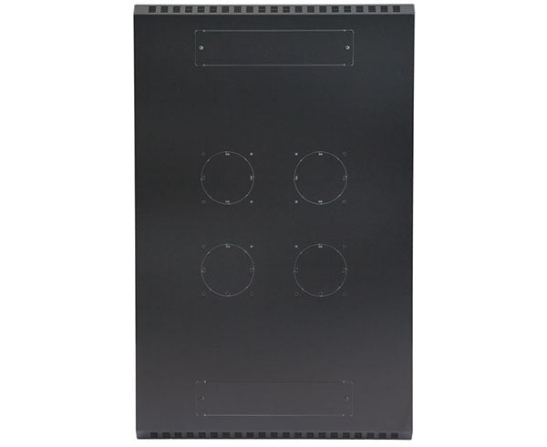Top view of the 22U LINIER server cabinet showcasing ventilation holes