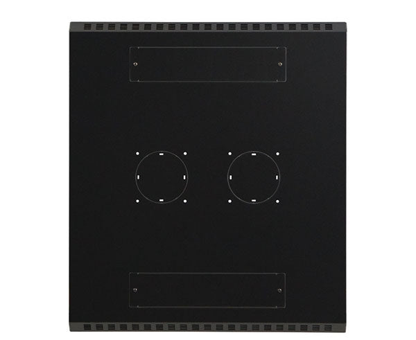 Top view of the 42U LINIER server cabinet showcasing cable entry points