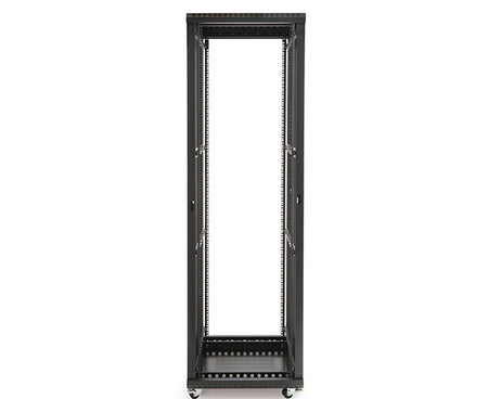 42U LINIER server cabinet frame with an open shelf configuration