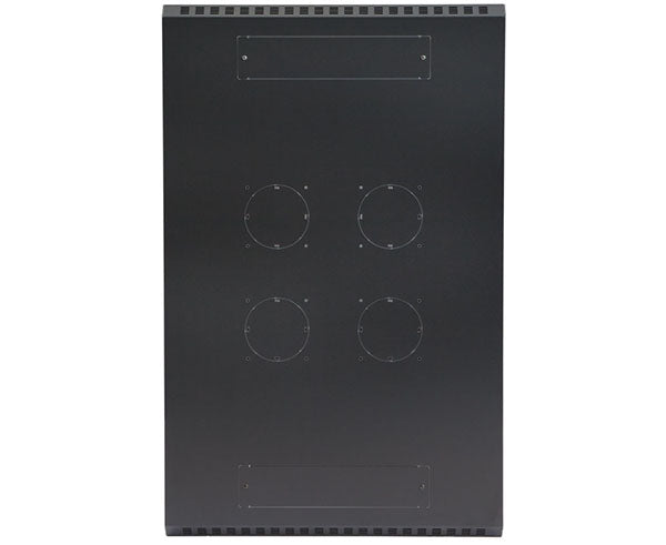 37U LINIER server cabinet with ventilation holes and no doors