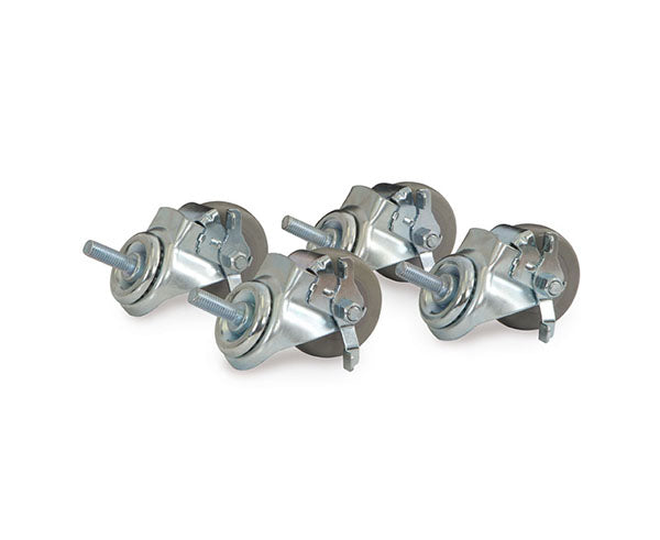 Group of four caster wheels for LAN Station Caster Kit upgrade