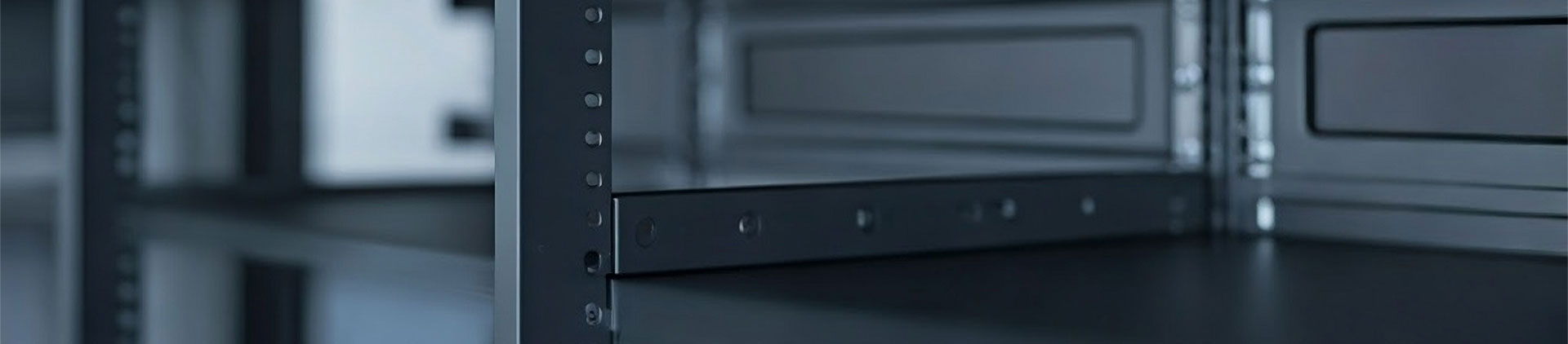 Four-Point Rack Shelves – Secure Mounting for Heavy Equipment