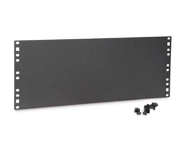 4U flat spacer blank for server rack with mounting screws
