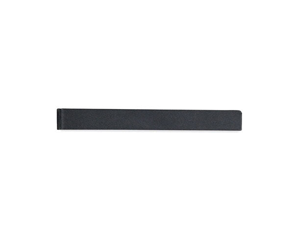 5-inch D-flanged lacing bar for cable management on a white background
