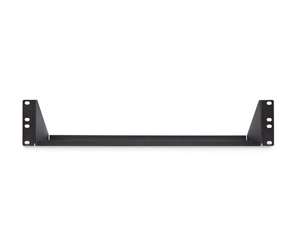 2U 14" equipment shelf with dual support bars for rack mounting
