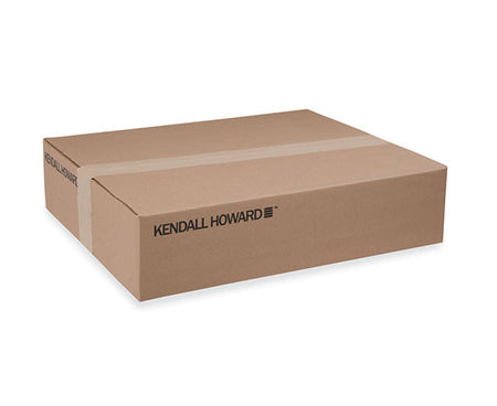 Packaging box for the 3U Vented Centerline Shelf with product labeling