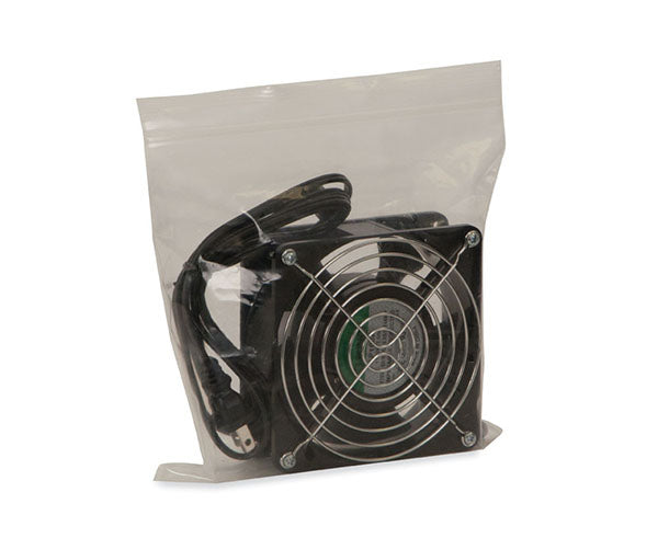 High Speed Rack Fan in protective packaging on a white background