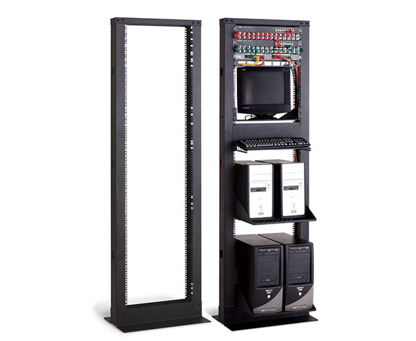 41U 2-Post Cable Cove Rack for Network & Telco Equipment – Patch Cords ...