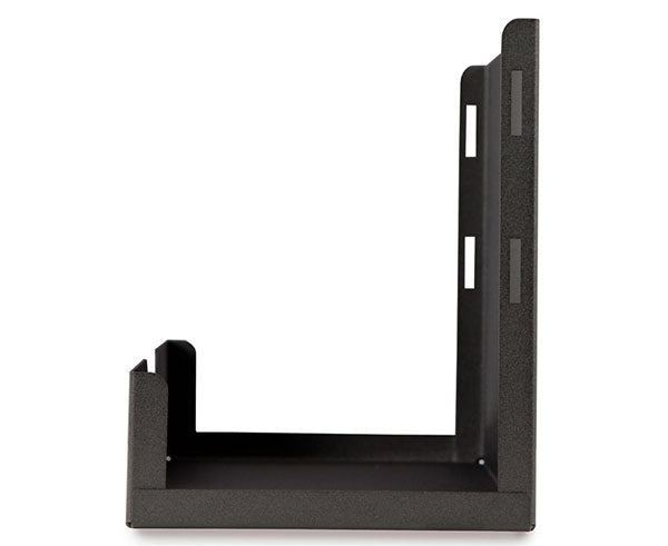 Side view of a Wall bracket for CPU