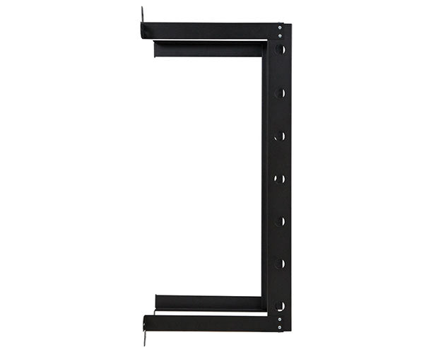 The 21U V-Line Wall Mount Rack against a white background for contrast