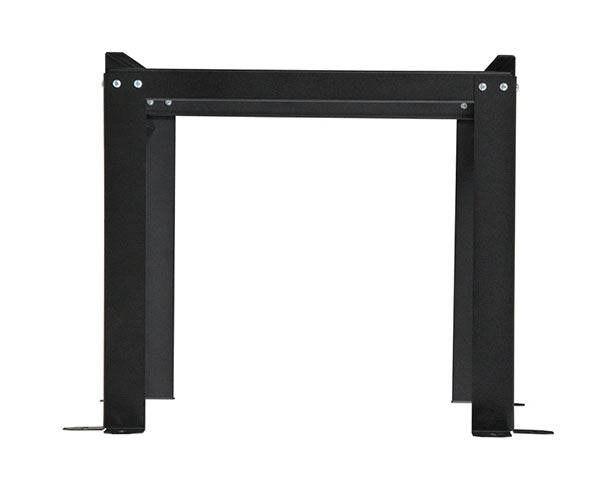 Structural design of the 21U V-Line Wall Mount Rack with visible leg supports