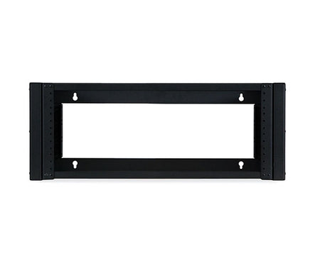 Front view of 4U Pivot Frame Wall Mount Rack with mount holes