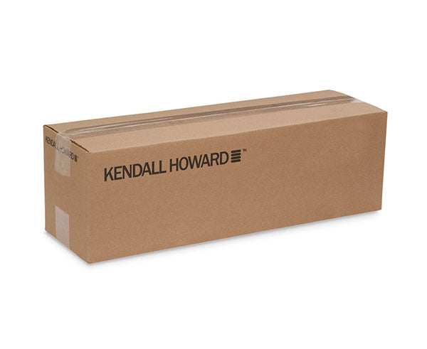 Label detail on the Kendall Howard 2U V-Rack