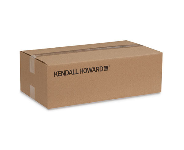 Packaging box labeled with Kenall Howard for a 6U patch panel bracket