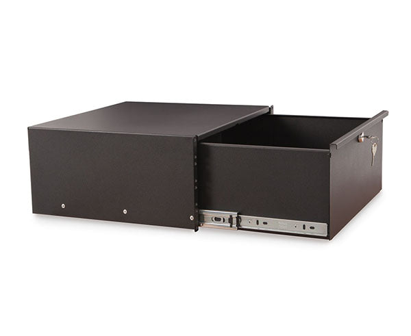 4U Steel Rack Mountable Drawer with Key Lock – Patch Cords Online