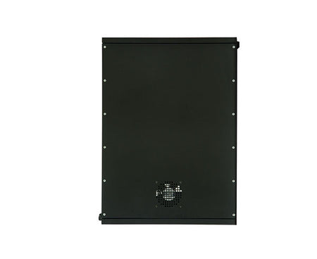 Top view of a 12U Compact Series SOHO server cabinet on a white backdrop