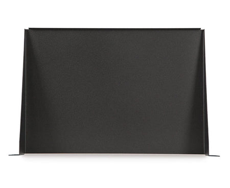 2U 12" Economy Rack Shelf with protective black coating