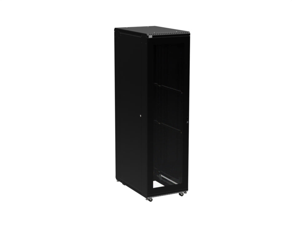 45U LINIER® Server Cabinet - Glass/Vented Doors - 36" Depth