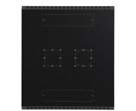 Top view of the 42U LINIER server cabinet showcasing dual cable entry points