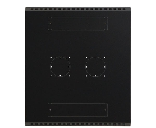 Top panel of the 42U LINIER server cabinet with cable management ports