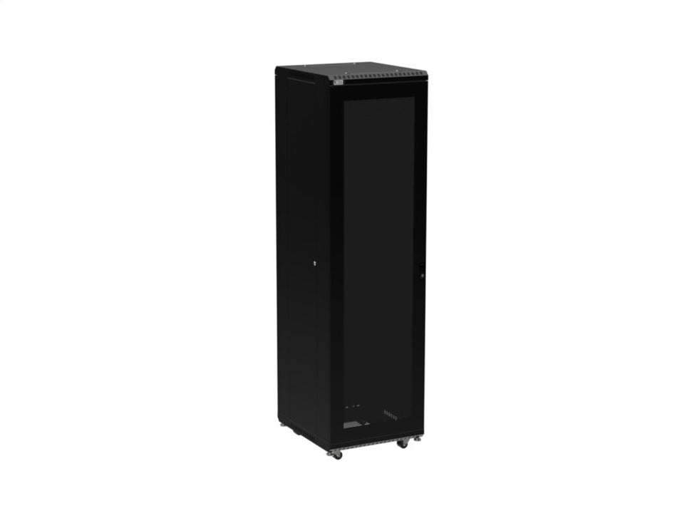 45U LINIER® Server Cabinet - Vented/Solid Doors - 24" Depth