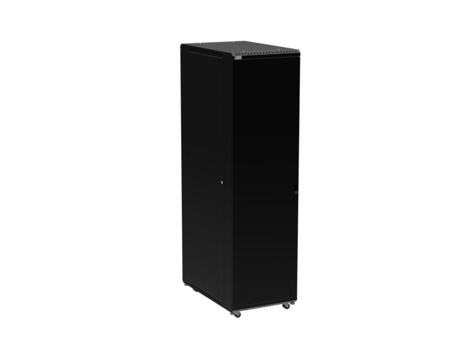 45U LINIER® Server Cabinet - Solid/Solid Doors - 36" Depth