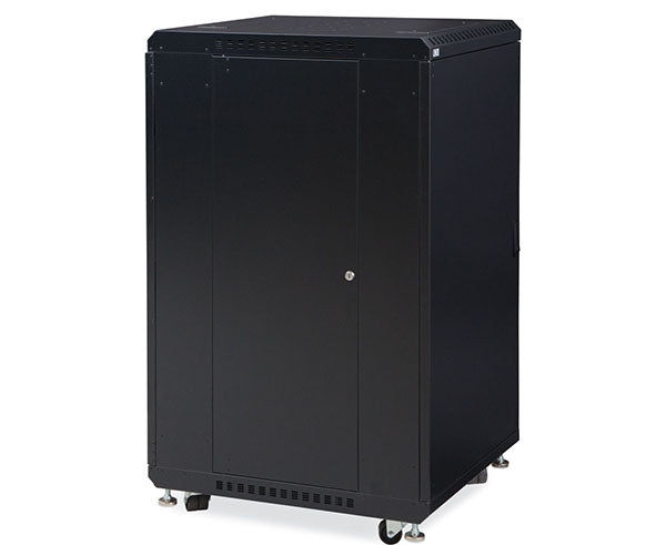 22U LINIER server cabinet with solid doors