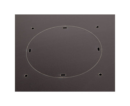 Rear plate with ventilation holes for the LINIER cabinet system