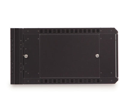 Single panel detail on the 6U LINIER swing-out wall mount cabinet