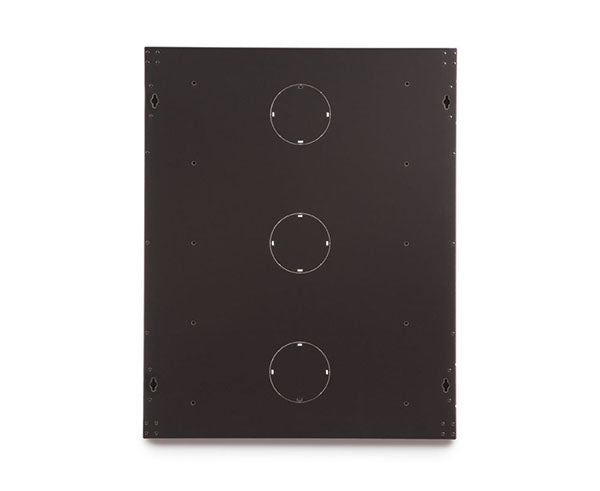 Mounting plate accessory for 15U LINIER® cabinet with pre-drilled mounting holes