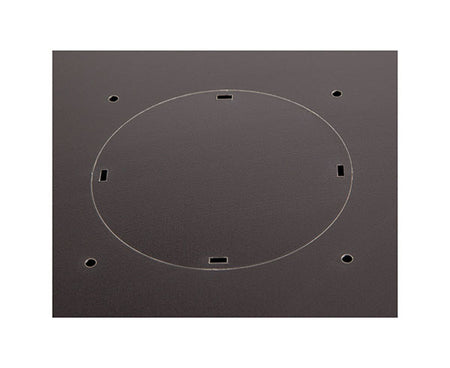 Ventilation plate for the 15U LINIER® cabinet with patterned holes for airflow