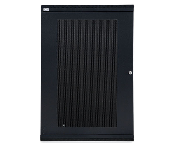 18U LINIER® Cabinet featuring a vented door with a vented door