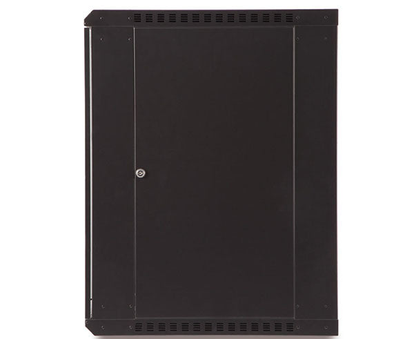 15U LINIER Fixed Wall Mount Cabinet with solid side panel