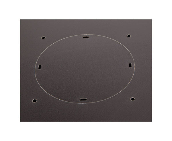 Ventilation panel detail on the LINIER® 9U fixed wall mount cabinet