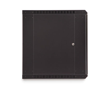 Side perspective of the 12U LINIER Fixed Wall Mount Cabinet