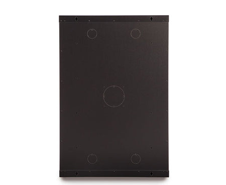Rear panel on the 18U LINIER Fixed Wall Mount Cabinet