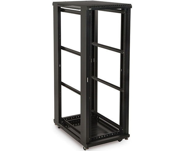37U LINIER server cabinet with open design and no doors attached